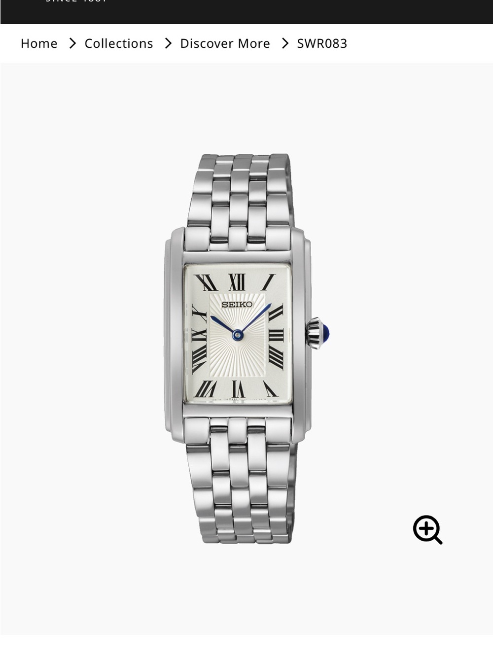 Seiko Essentials Stainless Steel Watch SWR083